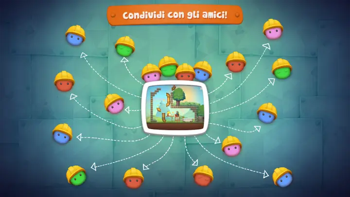 Livello di puzzle fisico in Inventioneers